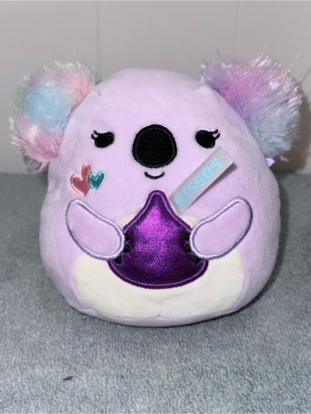 Squishmallow Renate the Koala 5" Hershey's Kisses Valentine 2023 EUC